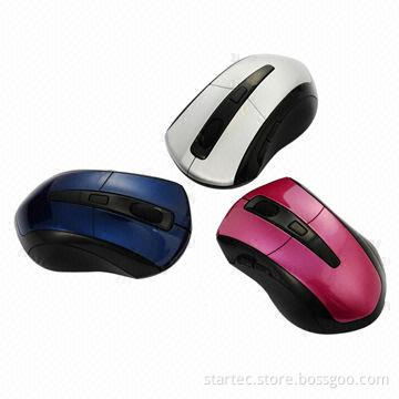 Bluetooth Mouse with 10 Meters Working Distance and Rubber Coating Finish
